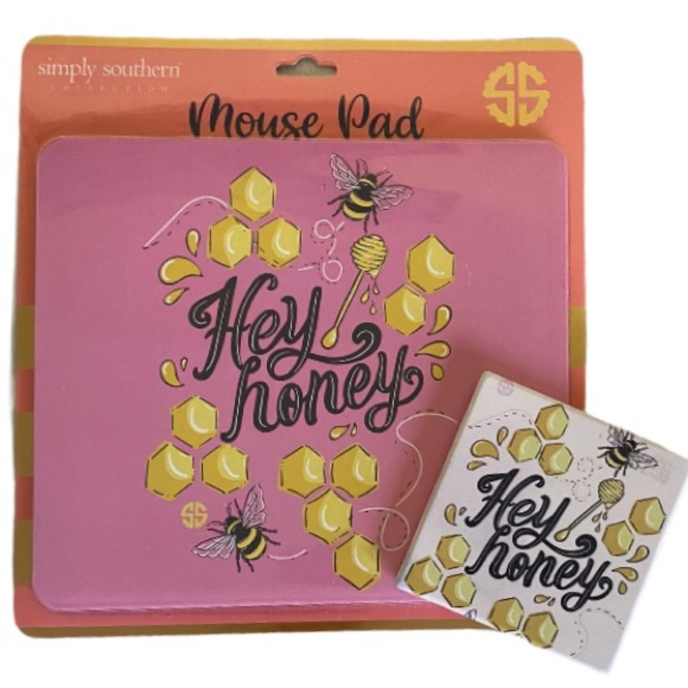 Simply Southern Mouse Pad & Coaster 🐝